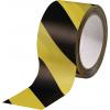 Warnmarkierungsband PVC schwarz/gelb L.66m B.60mm Rl.. Warnmarkierungsband PVC schwarz/gelb L.66m B.60mm Rl.