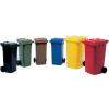 Müllgroßbehälter 240l HDPE braun fahrbar,n.EN 840 SULO. Vuilcontainer 240 l HDPE bruin verrijdbaar, conform EN 840 SULO