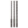 SDS plus-5 Hammerbohrer-Set, 3-tlg., 6/8/10 mm. SDS plus-5 Hammerbohrer-Set, 3-tlg., 6/8/10 mm