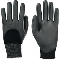 Handschuhe Camapur Comfort 626 Gr.9 schwarz PA-Trikot mitPUR EN 388 Kat.II 10 PA