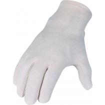 Handschuhe Gr.10 naturweiß Baumwoll-Trikot Kat.I AT