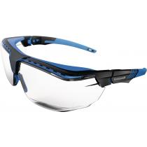 Schutzbrille Avatar OTG Kat.2 Bügel schwarz-blau,Scheibe Anti-Reflex