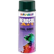 Buntlackspray AEROSOL Art moosgrün glänzend RAL 6005 400 ml Spraydose