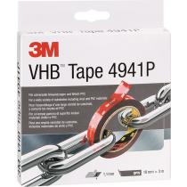 Montageband VHB Tape 4941P L.3m B.19mm grau Rl.3M