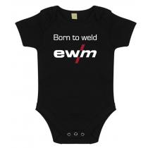 Babybody kurzarm schwarz