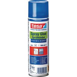 Sprühkleber permanent 60021 transp.500 ml Spraydose TESA.  . 