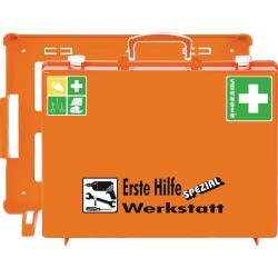 Erste Hilfe Koffer Beruf SPEZIAL Werkstatt B400xH300xT150ca.mm orange SÖHNGEN.  . 