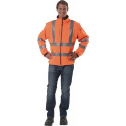 Warnschutz-Softshelljacke Gr.XL orange PREVENT.  . 