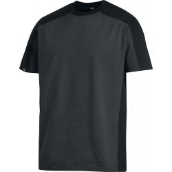 T-Shirt MARC Gr.M anthrazit/schwarz 100%Ringspinn-Baumwolle FHB.  . 