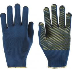 Handschuhe PolyTRIX BN 914 Gr.9 blau/gelb Polymid EN 388 Kat.II 10 PA.  . 