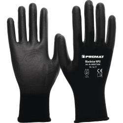 Handschuhe Blackstar NPU Gr.9 (XL) schwarz Nyl.mitPU EN 388 Kat.II PROMAT.  . 