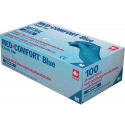 Einw.-Handsch.Med Comfort Blue Gr.M blau Nitril 100 St./Box.  . 