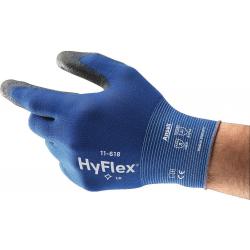 Handschuhe HyFlex 11-618 Gr.10 blau/schwarz Nyl.m.Polyurethan EN 388 Kat.II.  . 