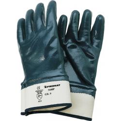 Handschuhe Neckar Gr.10 blau Nitrilvollbeschichtung EN 388 Kat.II PROMAT.  . 