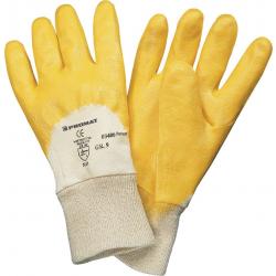 Handschuhe Ems Gr.9 gelb besonders hochwertige Nitrilbeschichtung.  . 