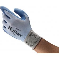 Schnittschutzhandschuhe HyFlex® 11-518 Gr.8 blau Spandex/Nylon/Dyneema 12 PA. Schnittschutzhandschuhe HyFlex® 11-518 Gr.8 blau Spandex/Nylon/Dyneema 12 PA . 