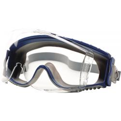 Vollsichtschutzbrille MaxxPro EN 166,EN 170 Rahmen blau/grau,Scheiben klar PC.  . 