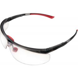 Schutzbrille Adaptec EN 166-1FT Bügel schwarz/rot,Scheibe klar HONEYWELL.  . 