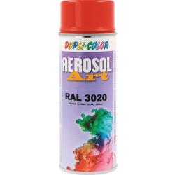 Buntlackspray AEROSOL Art verkehrsrot glänzend RAL 3020 400 ml Spraydose. Buntlackspray AEROSOL Art verkehrsrot glänzend RAL 3020 400 ml Spraydose . 