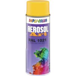 Buntlackspray AEROSOL Art rapsgelb glänzend RAL 1021 400 ml Spraydose. Buntlackspray AEROSOL Art rapsgelb glänzend RAL 1021 400 ml Spraydose . 