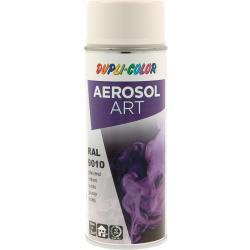 Buntlackspray AEROSOL Art reinweiss glänzend RAL 9010 400 ml Spraydose. Buntlackspray AEROSOL Art reinweiss glänzend RAL 9010 400 ml Spraydose . 