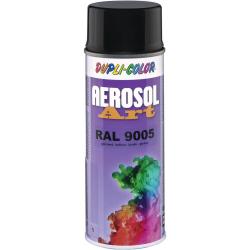 Buntlackspray AEROSOL Art tiefschwarz glänzend RAL 9005 400 ml Spraydose. Buntlackspray AEROSOL Art tiefschwarz glänzend RAL 9005 400 ml Spraydose . 