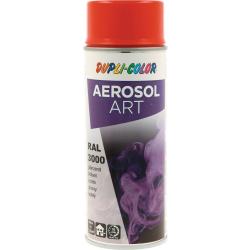 Buntlackspray AEROSOL Art feuerrot glänzend RAL 3000 400 ml Spraydose.  . 