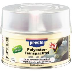 2K-Feinspachtel prestolith® weiß,Härter rot 500g Dose PRESTO.  . 