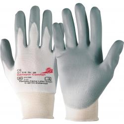 Handschuhe Camapur Comfort 619 Gr.11 weiß/grau Polyamid mitPUR EN 388 Kat.II.  . 