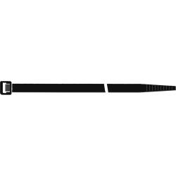 Kabelbinder L.450mm B.7,5mm PA schwarz UV-beständig 100St./Btl.SAPI SELCO.  . 