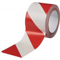 Bodenmarkierungsband Easy Tape PVC rot/weiß L.33m B.75mm Rl.ROCOL.  . 