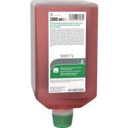 Hautreinigungslotion GREVEN® SOFT V 2l leichte Verschmutz.Flasche.  . 
