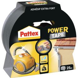 Gewebeband Power-Tape silber-grau L.25m B.50mm Rl.PATTEX.  . 