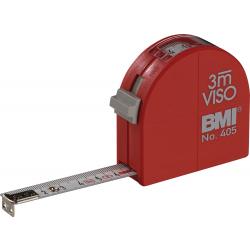 Taschenrollbandmaß VISO L.3m B.16mm mm/cm EG II PA Sichtfenster BMI.  . 