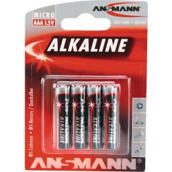 Batterie 1,5 V AAA-AM4-Micro 1250 mAh LR03 4903 4 St./Bl.ANSMANN.  . 