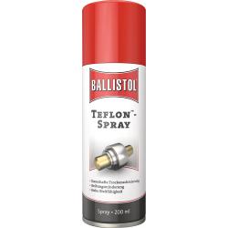 Teflon-Spray farblos/weisslich n.dem Trocknen 200 ml Spraydose BALLISTOL. Teflon-Spray farblos/weisslich n.dem Trocknen 200 ml Spraydose BALLISTOL . 