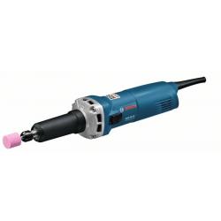 GGS 28 LC.  Geradschleifer GGS 28 LC. Der kabelgebundene GGS 28 LC Professional aus der Geradschleifer-Klasse bietet perfekte Handhabung für anspruchsvolles Schleifen. Sein leistungsstarker 650-Watt-Motor mit Sanftanlauf sorgt auch bei schwierigen Schleifarbeiten für einen schnellen Arbeitsfortschritt. Das Gerät ist mit einer ergonomischen, langen und schlanken Schleifspindel ausgestattet und eignet sich daher für den Einsatz an schwer zugänglichen Stellen. Darüber hinaus erhöht KickBack Control den Anwenderschutz. Dieses Elektrowerkzeug wurde zum Schleifen von Metall konzipiert. Der GGS 28 LC Professional bietet außerdem Merkmale wie konstante Drehzahl, direkte Motorkühlung und Überlastschutz. Im Lieferumfang enthalten: Einmaulschlüssel 13 mm (ET-Nr. 3 607 950 025), Einmaulschlüssel 19 mm (ET-Nr. 3 607 950 024), Spannzange mit Spannmutter 6 mm (2 608 570 137)  . 