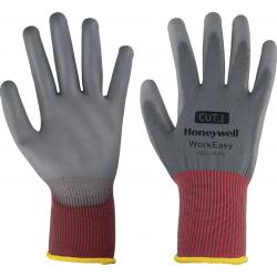 Handschuh Workeasy 13G GY PU 1 Gr.10 grau/rot EN 388 PSA II HONEYWELL.  . 