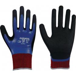 Handschuhe Solidstar Nitril Grip Complete 1462 Gr.10 blau EN420+EN388 PSA II.  . 